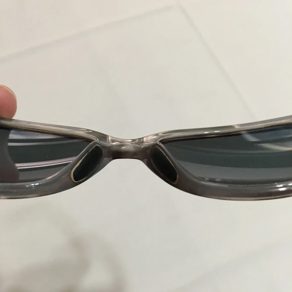 Maui Jim Honi Gray Tortoise Stripe Sunglasses MJ758-11S 54mm Italy Frame Only